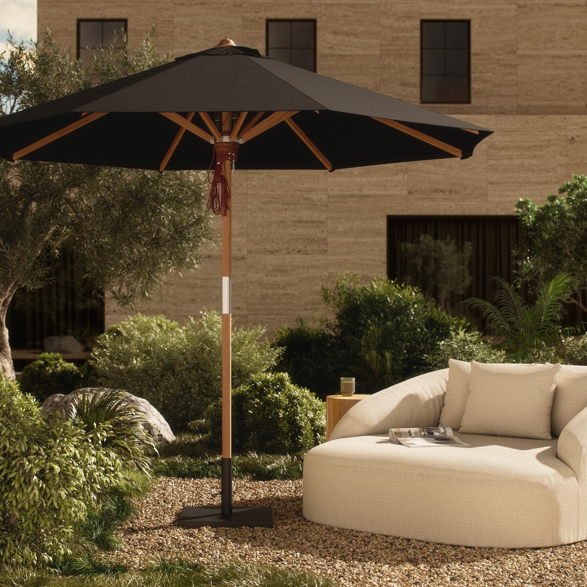 Baska Outdoor Round Umbrella