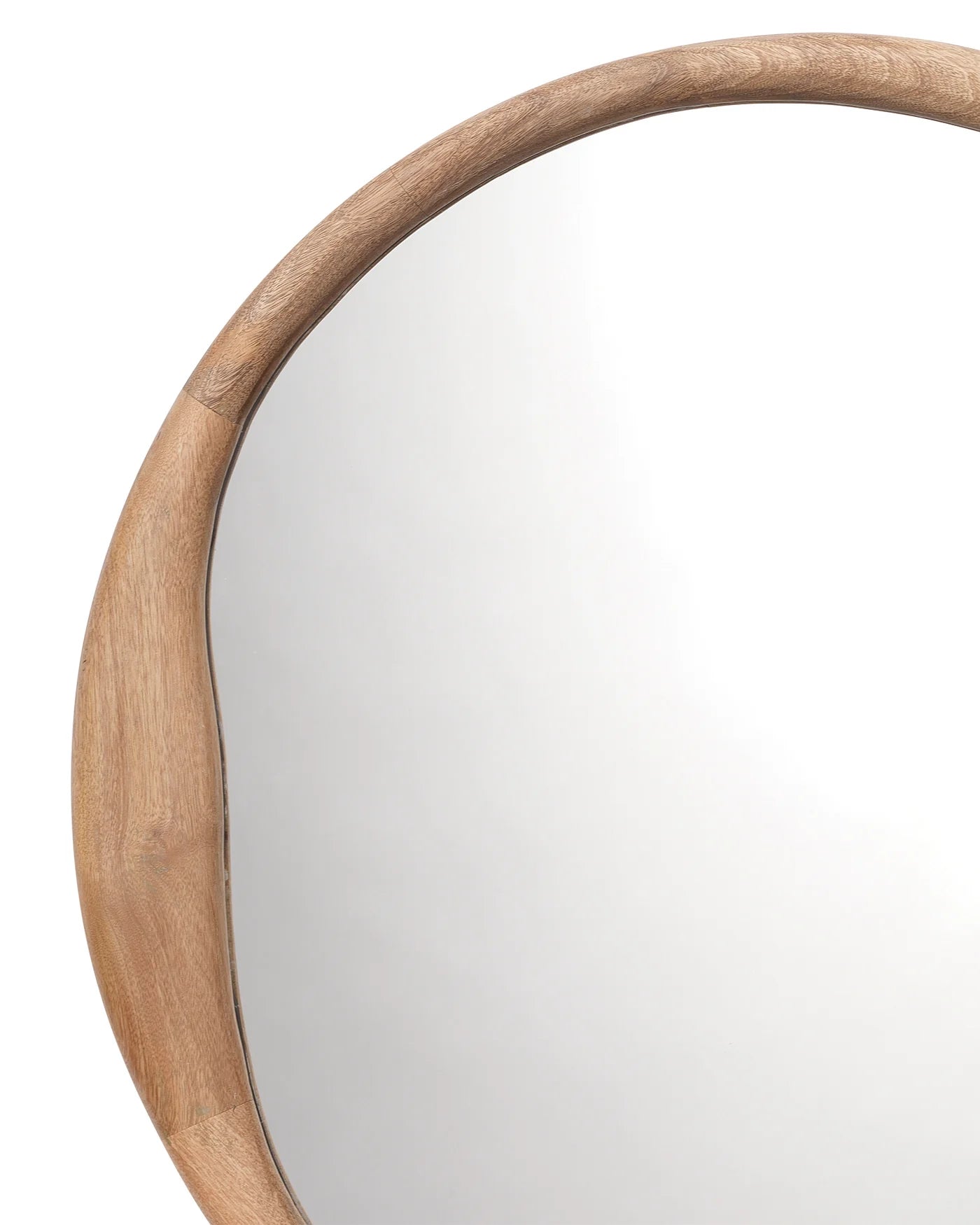 Organic Round Mirror