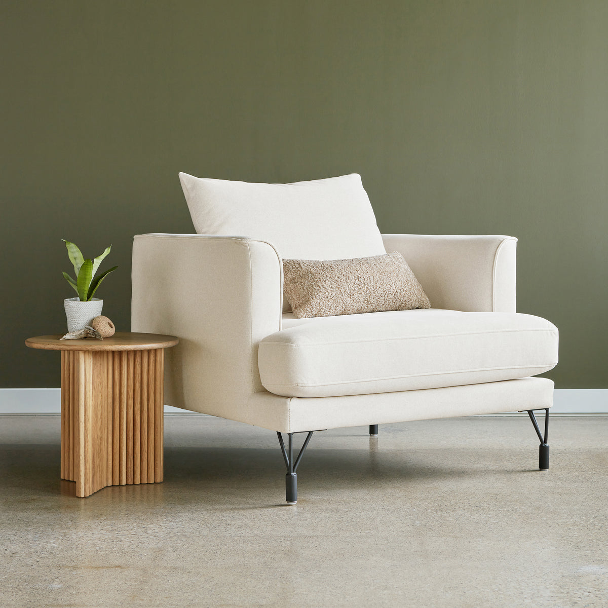 Highline Lounge Chair Maker & Moss