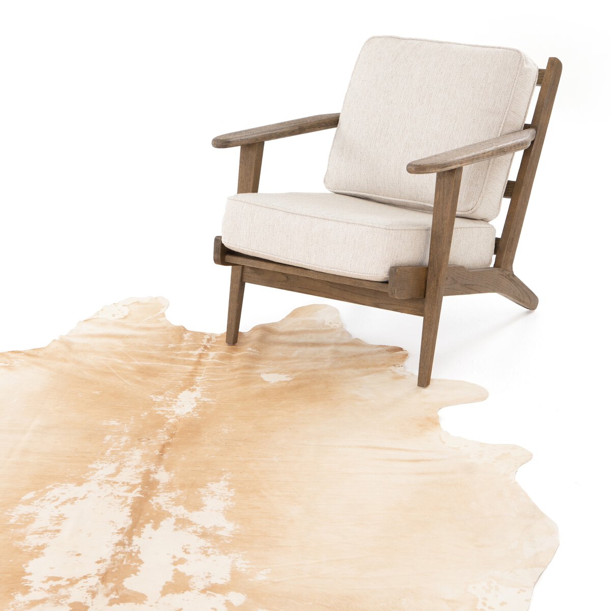 Harland Modern Cowhide Rug