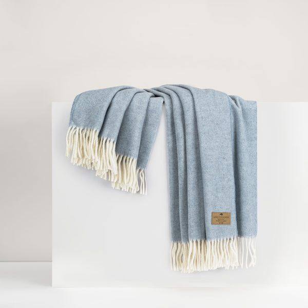 Herringbone Cashmere Throw