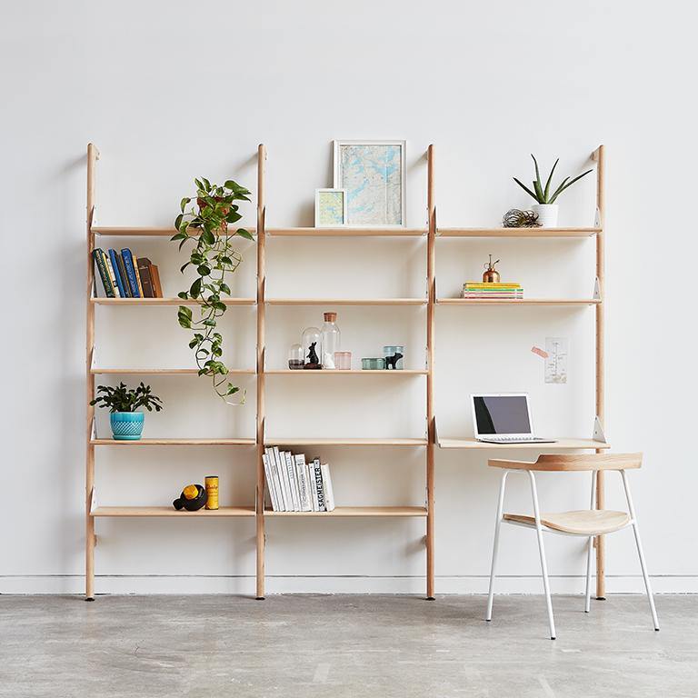 Branch Desk & Shelving Unit Maker & Moss