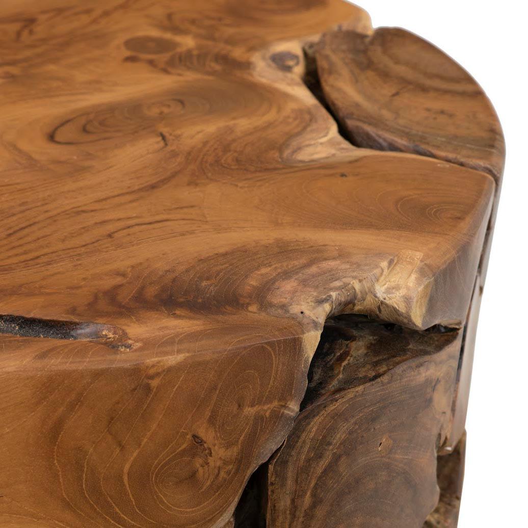Phillips Collection FURNITURE - Teak Chunk Side Table - Round
