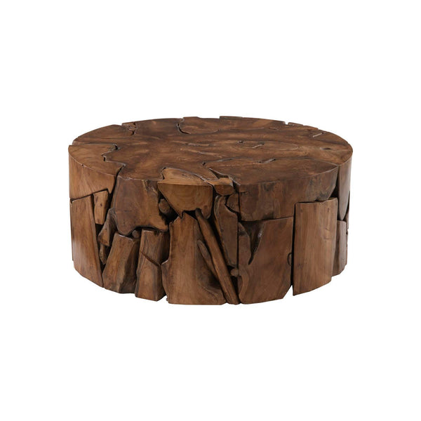 Phillips Collection FURNITURE - Teak Chunk Coffee Table - Round