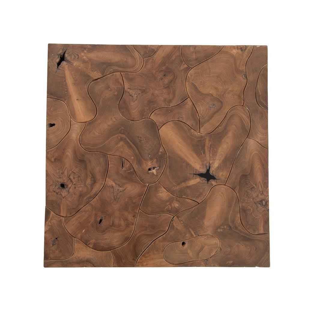 Phillips Collection FURNITURE - Teak Slice Coffee Table - Square