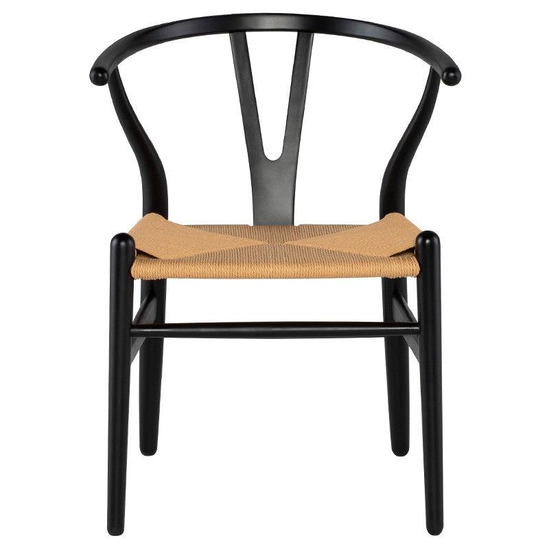 Alban Wishbone Style Modern Dining Chair Maker & Moss