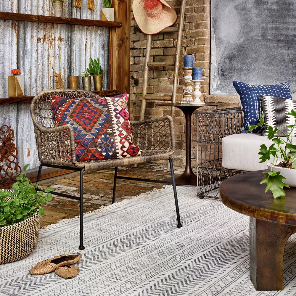 Four Hands FURNITURE - Balearic Outdoor Woven Club Chair