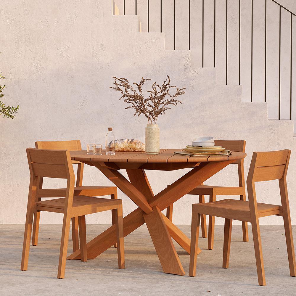 Ethnicraft FURNITURE - Circle Outdoor Dining Table