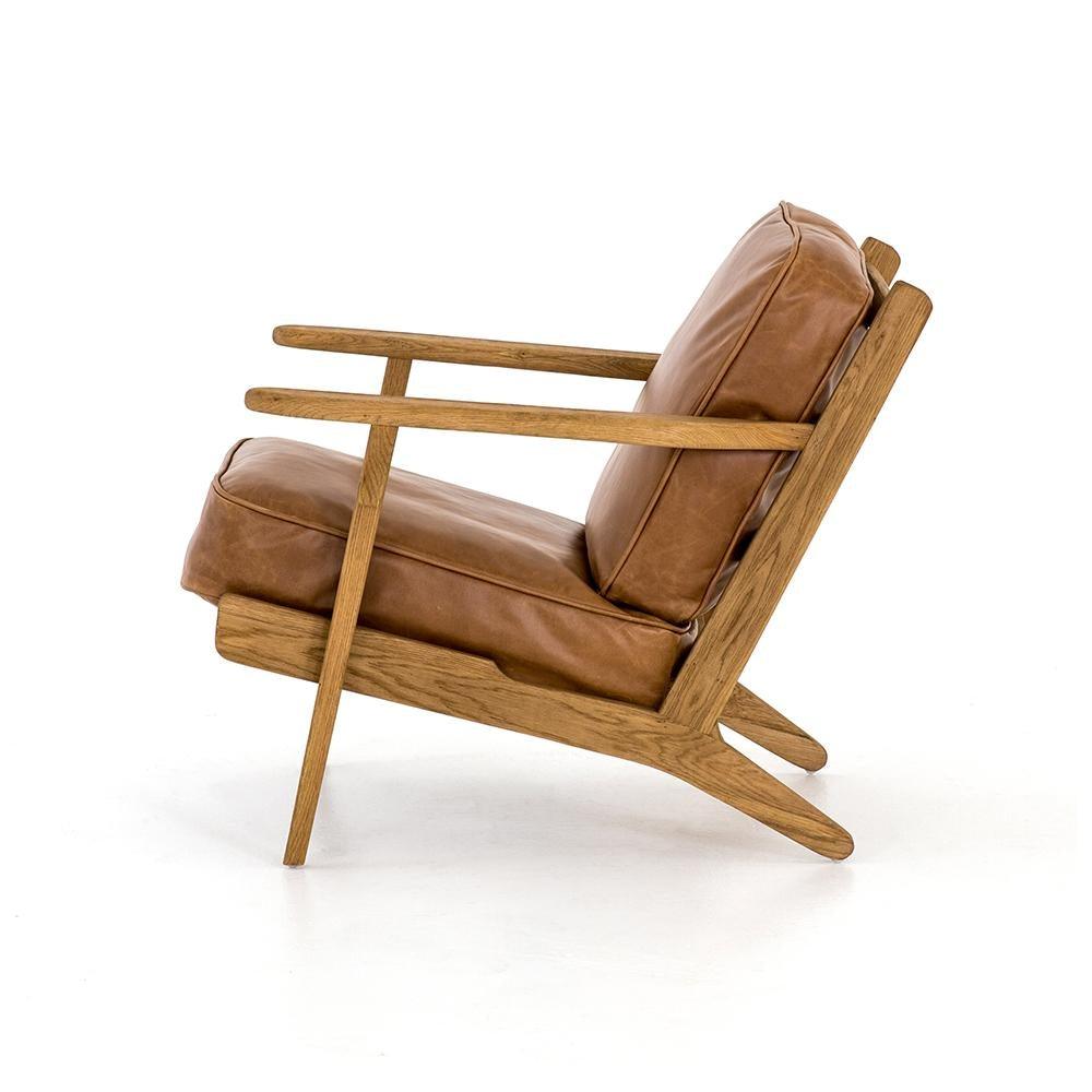 Four Hands FURNITURE - Firmdale Leather Lounge Chair
