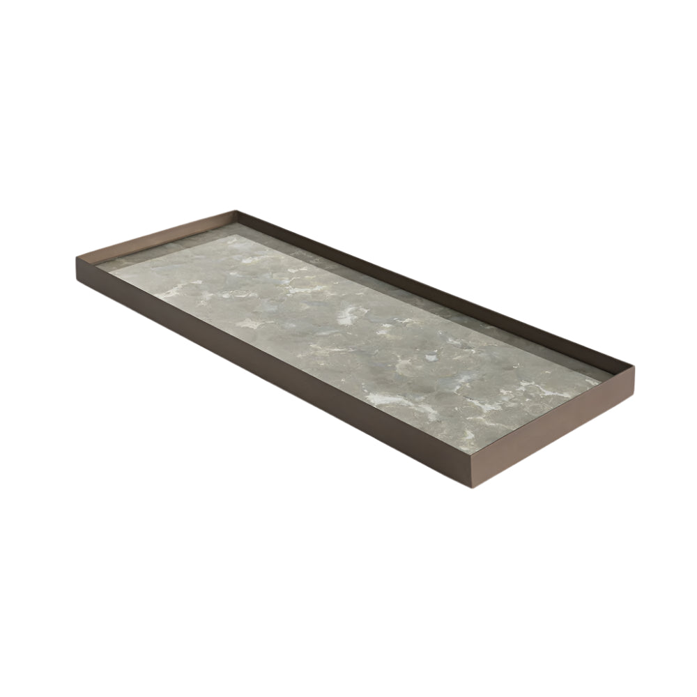 Fossil Organic Rectangular Mini Tray