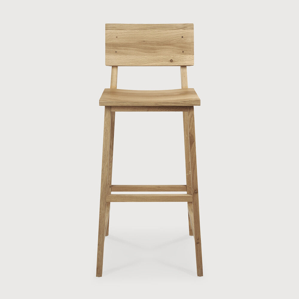 N4 Bar Stool - Varnished