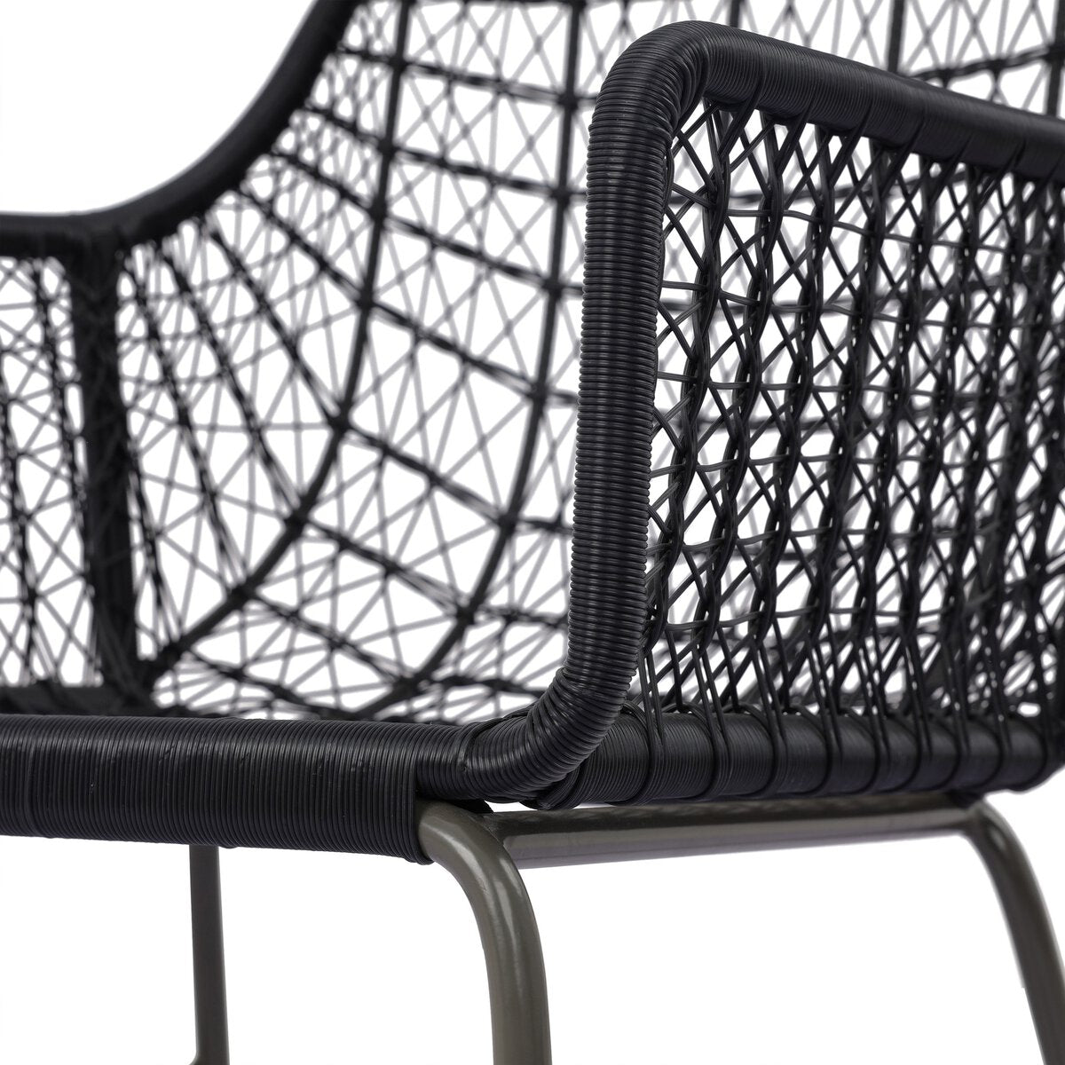 Bandera Outdoor Woven Dining Chair - Set of 2