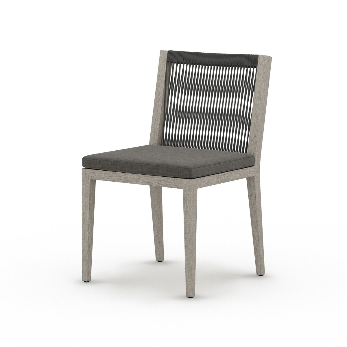 Sherwood Outdoor Dining Chair, Weathered Grey