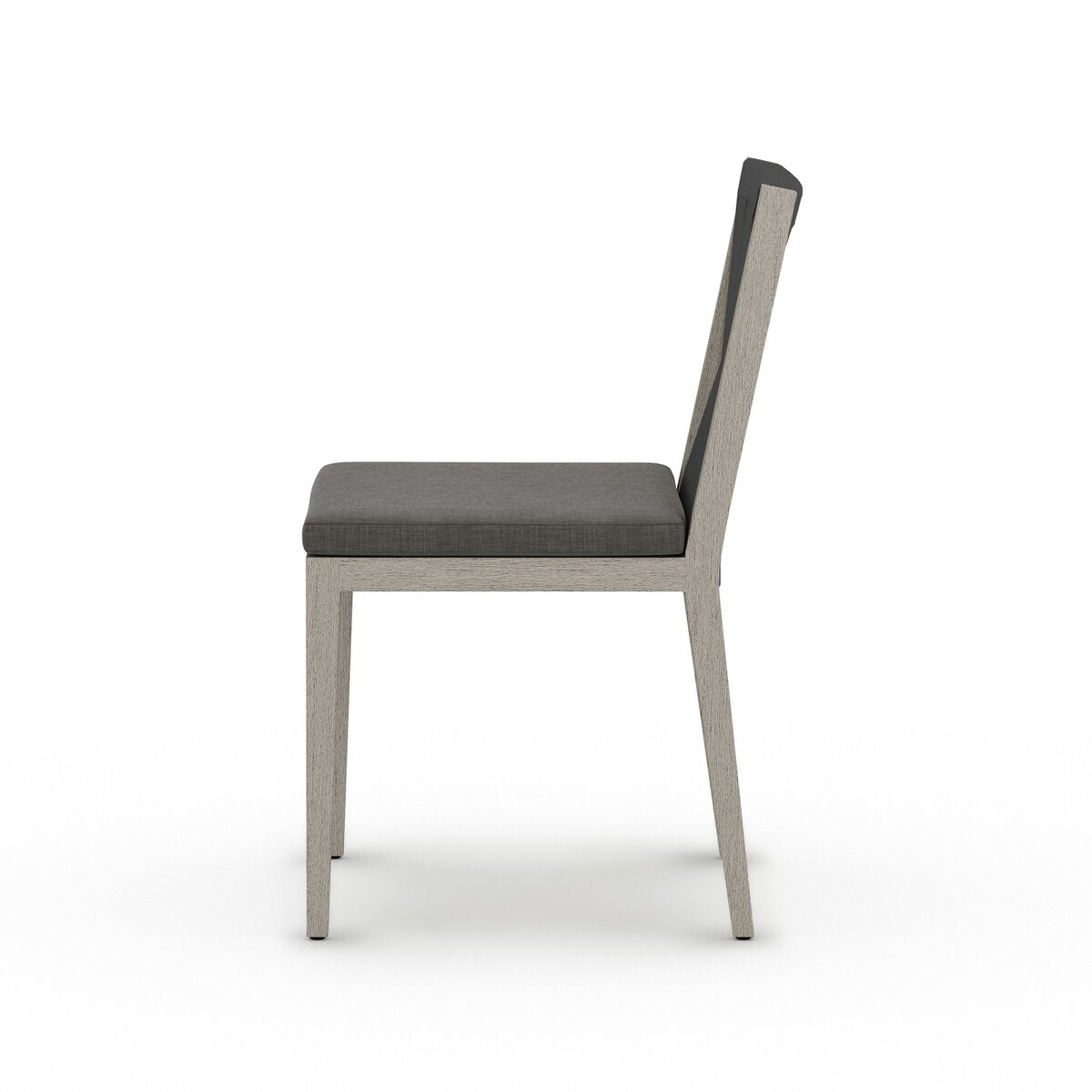 Sherwood Outdoor Dining Chair, Weathered Grey