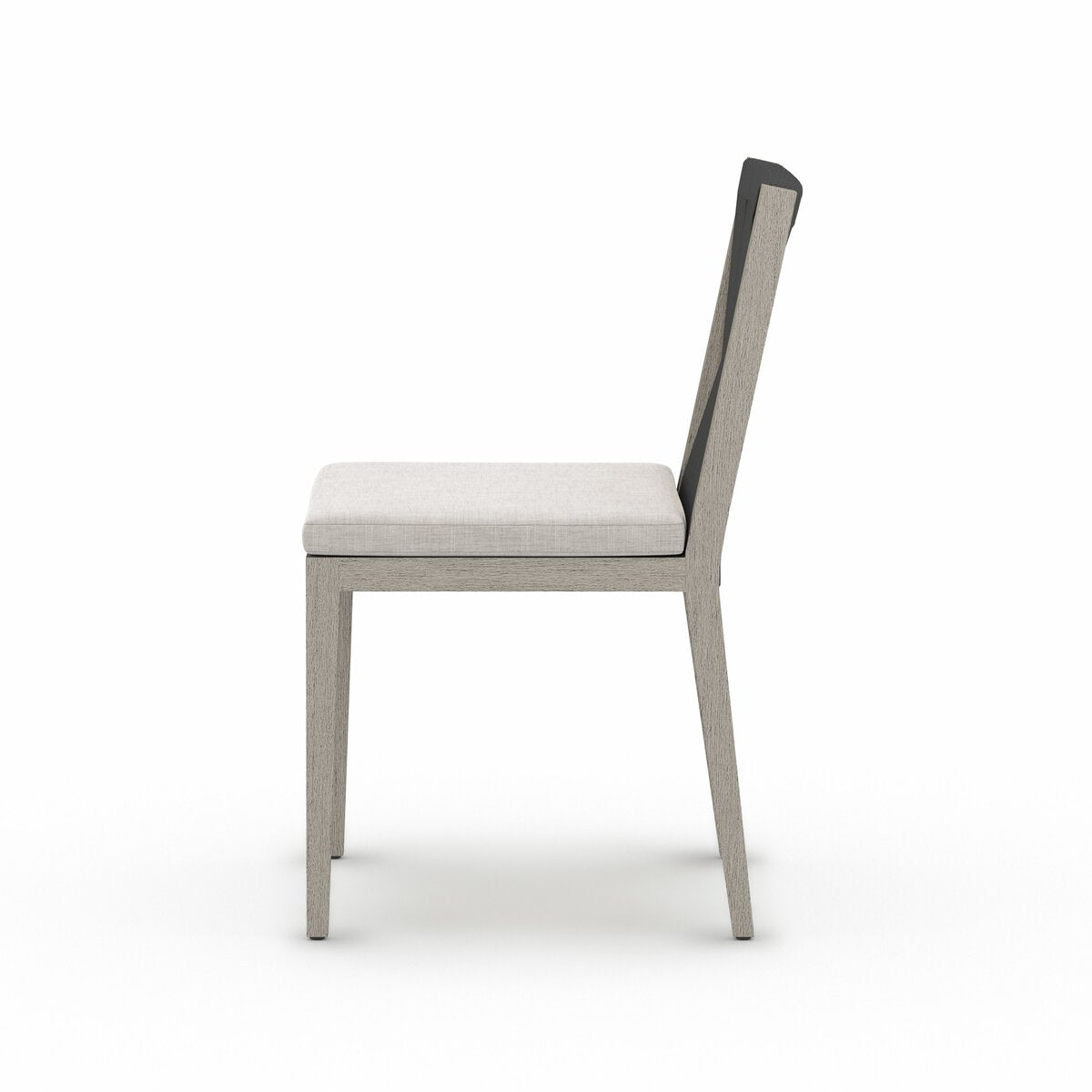 Sherwood Outdoor Dining Chair, Weathered Grey