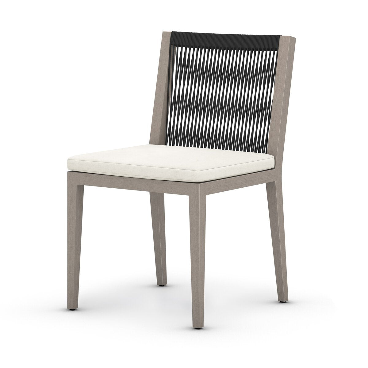 Sherwood Outdoor Dining Chair, Weathered Grey