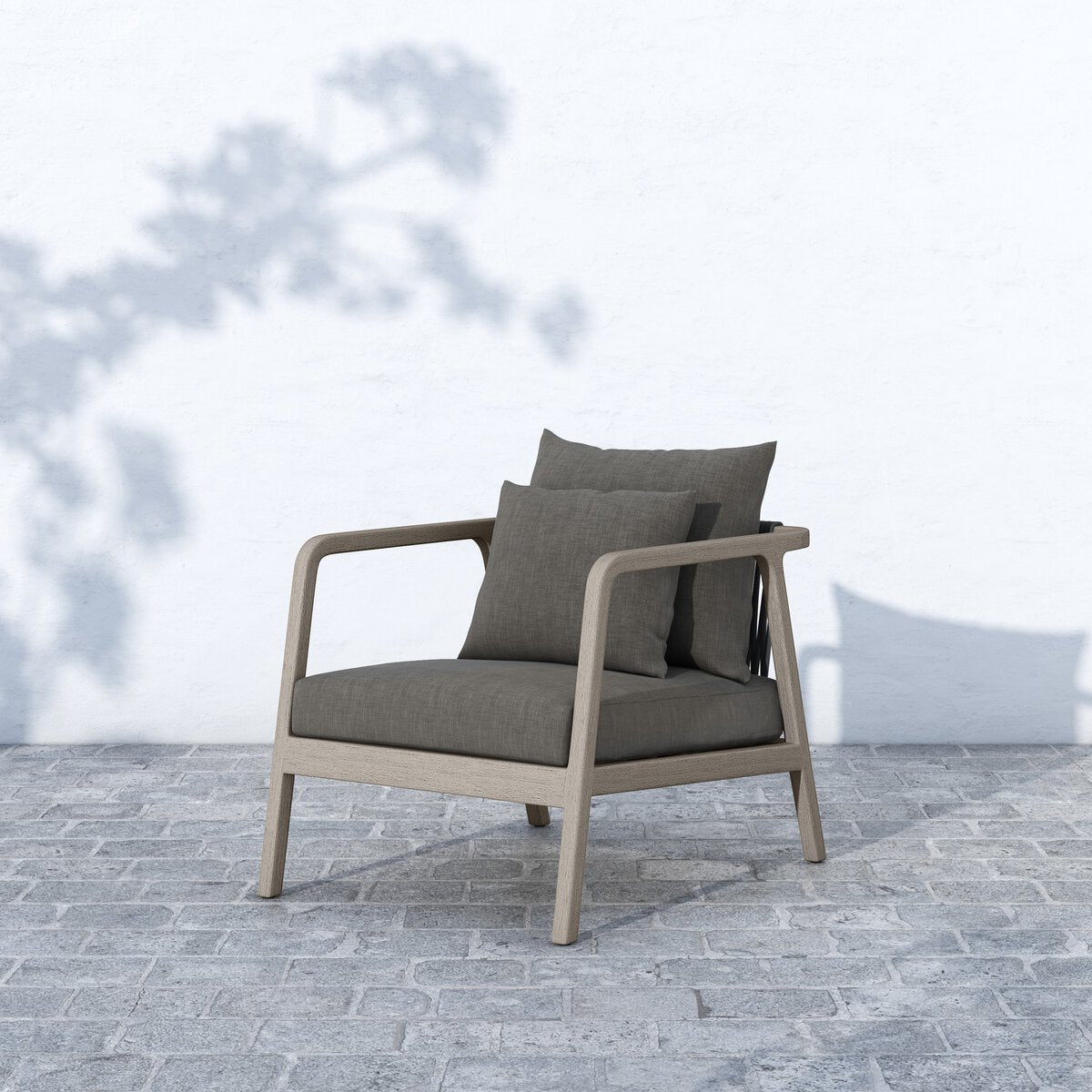 Numa Outdoor Chair - Weathered Grey