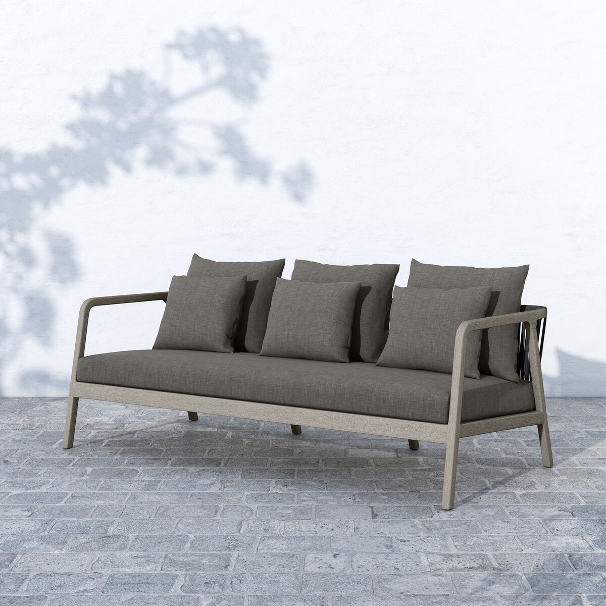 Numa Outdoor Sofa - Weathered Grey