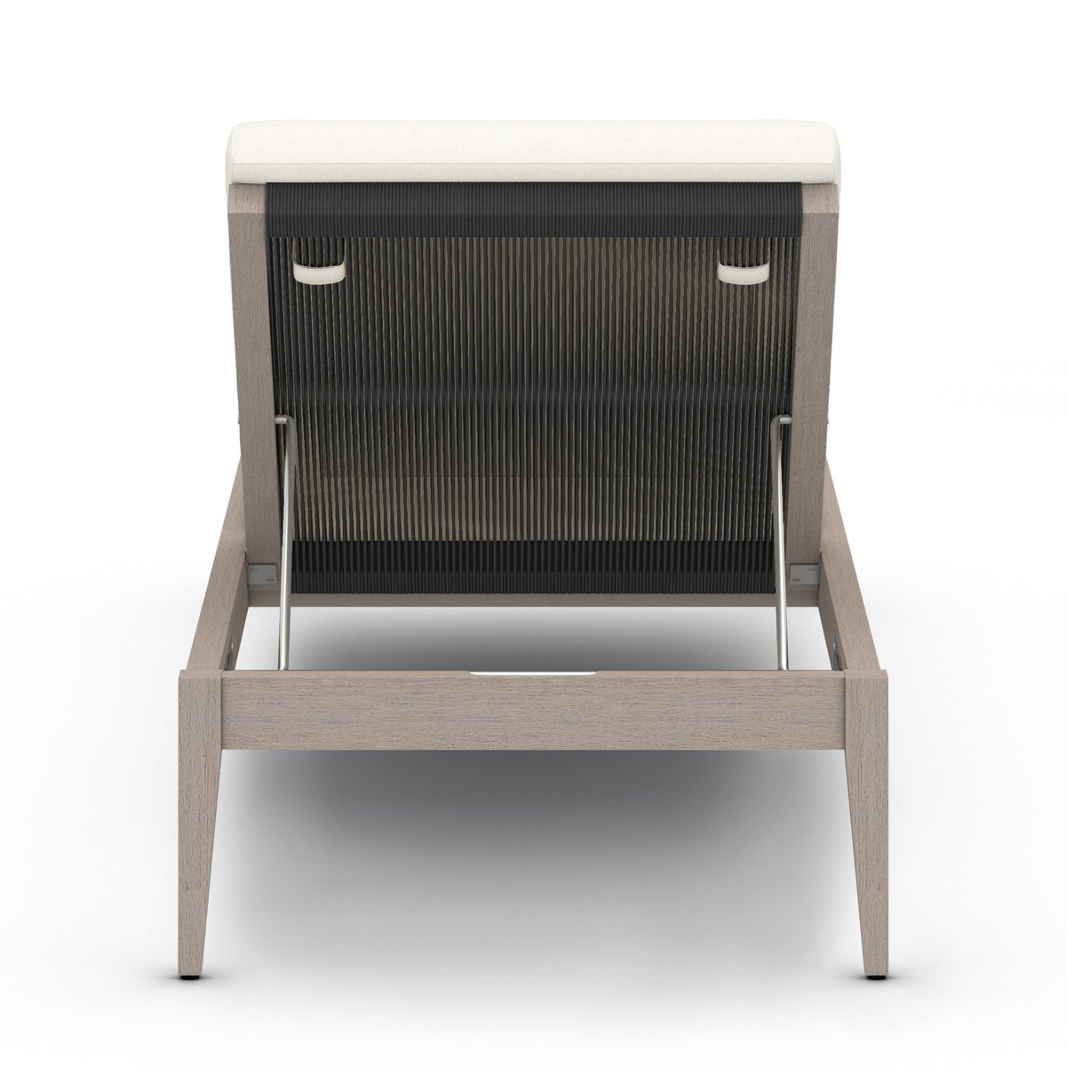 Sherwood Outdoor Chaise, Weathered Grey