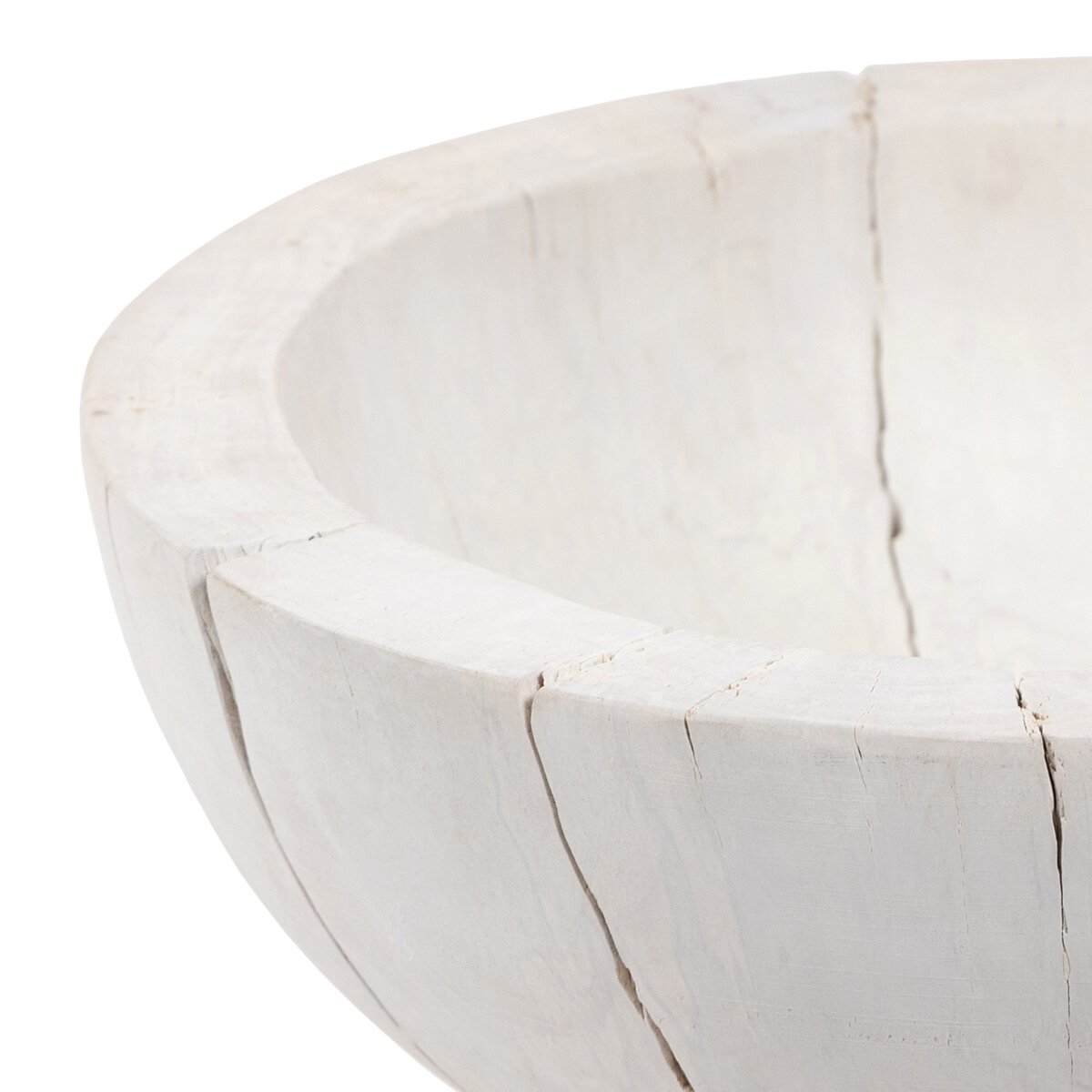 Large Turned Pedestal Bowl