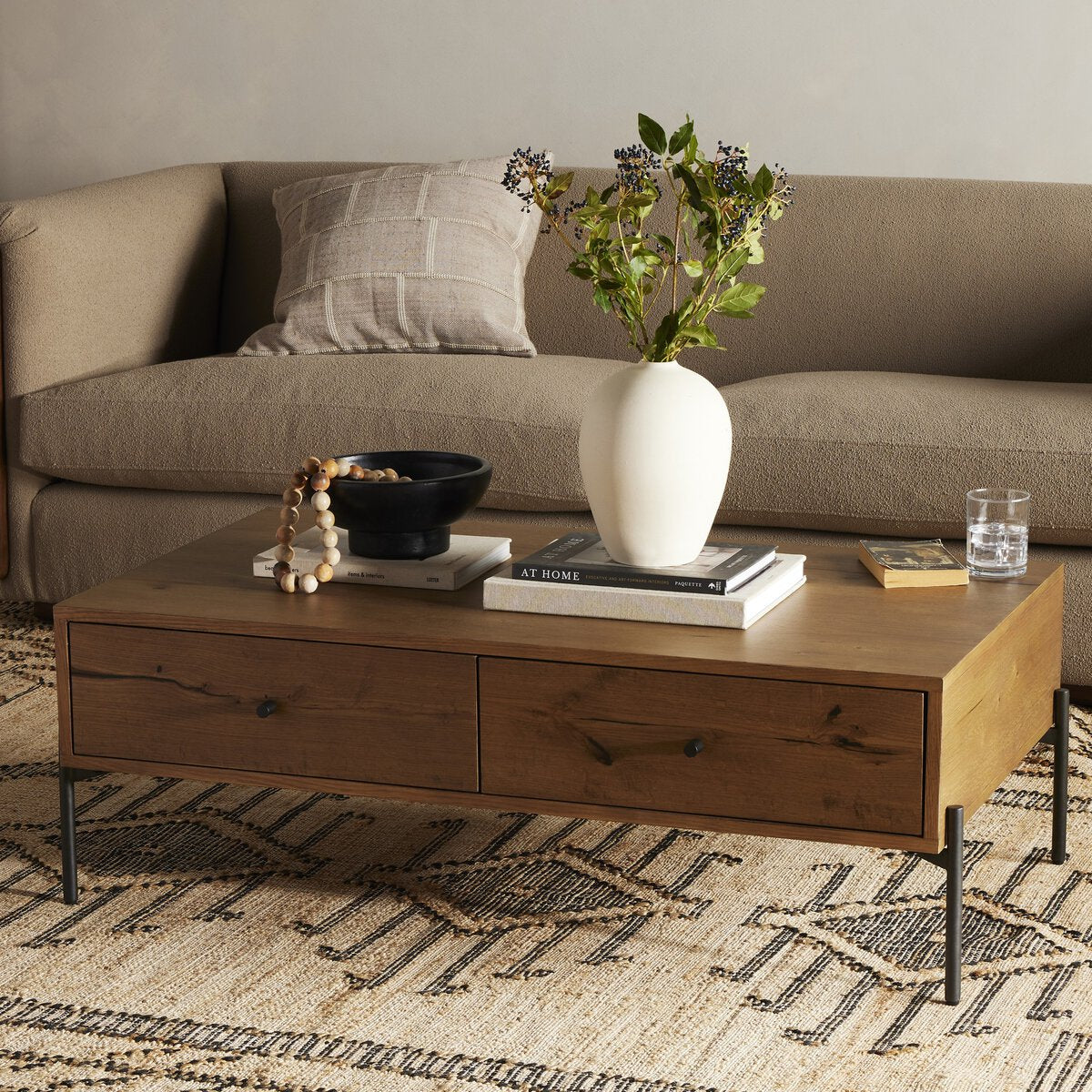 Eaton Coffee Table Dark Gunmetal