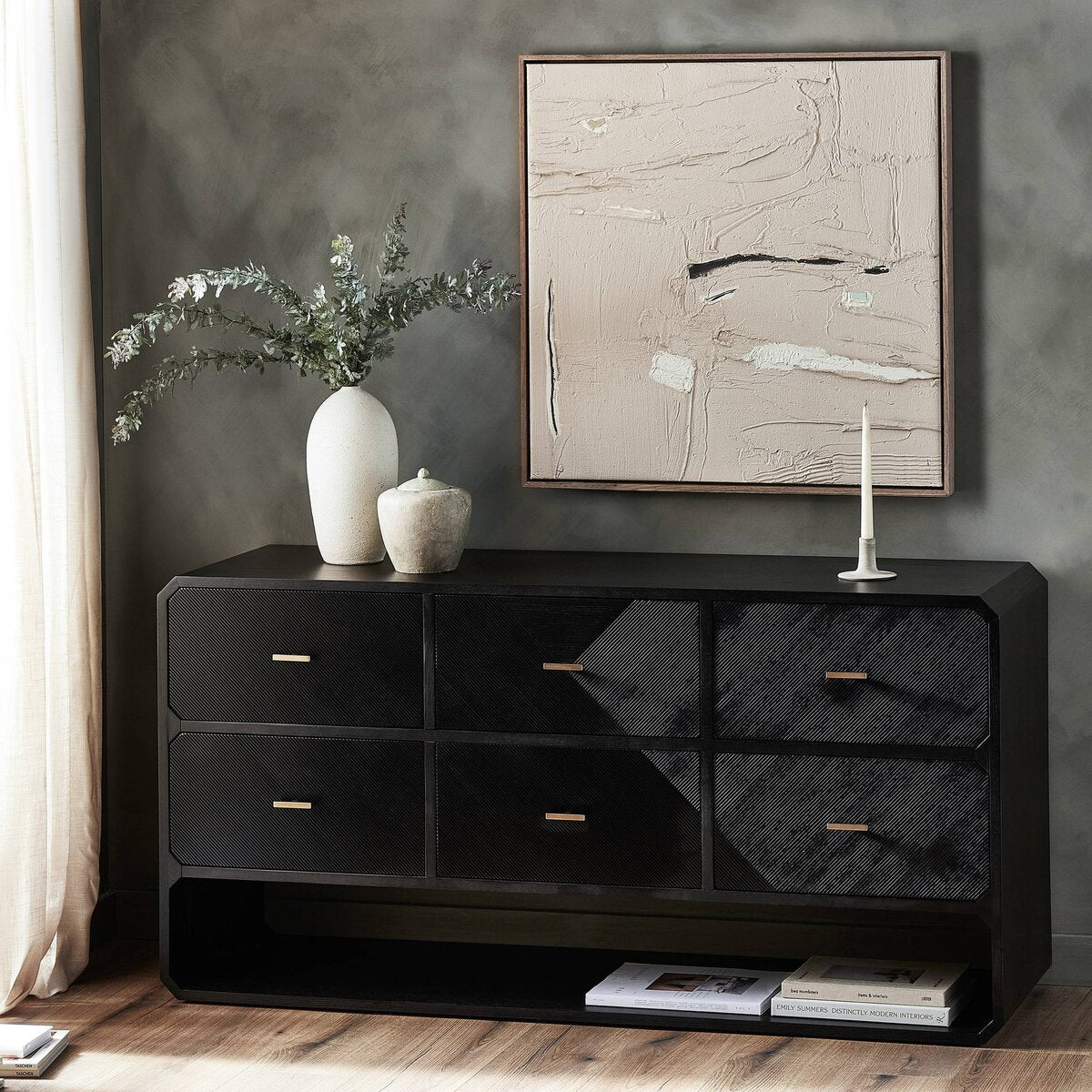 Caspian 6 Drawer Dresser