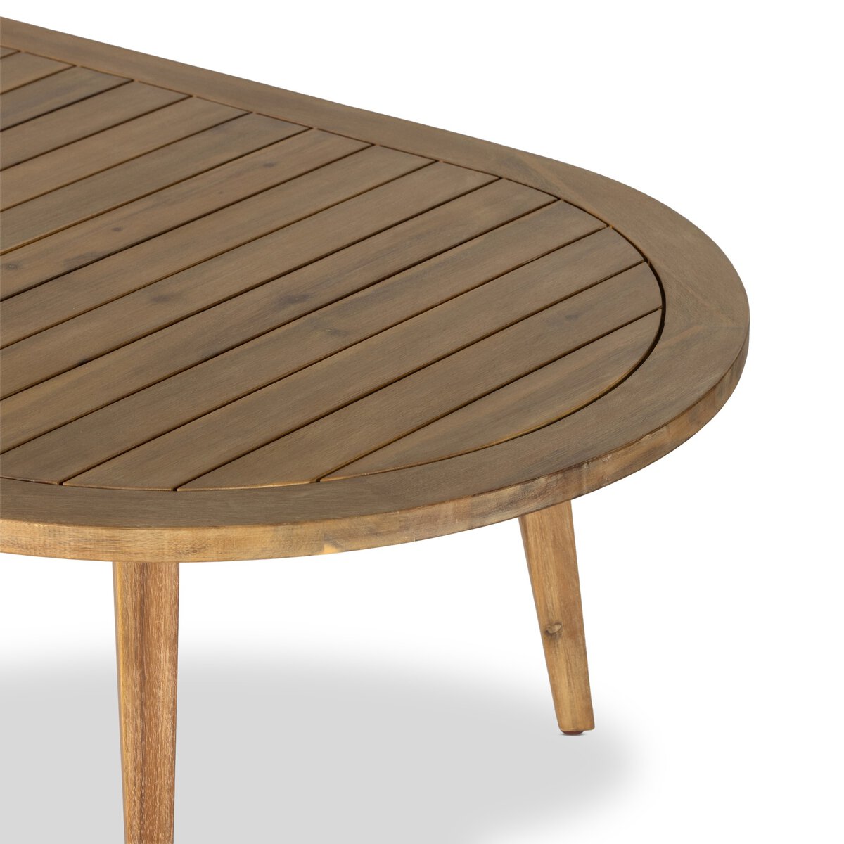 Amaya Outdoor Large Oval Coffee Table