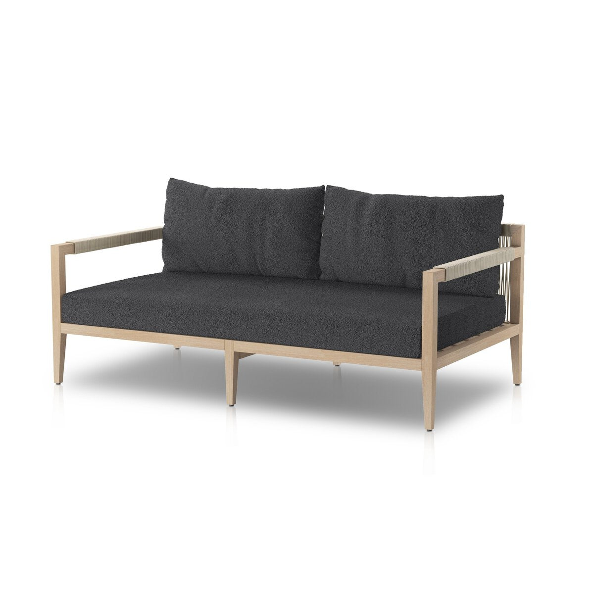 Sherwood Outdoor Sofa, Washed Brown