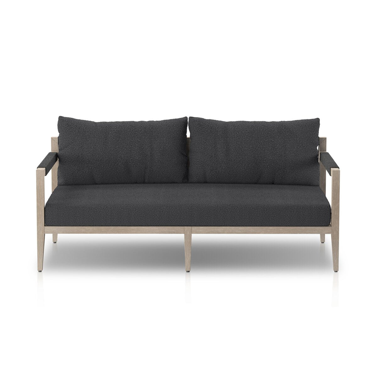 Sherwood Outdoor Sofa, Weathered Grey