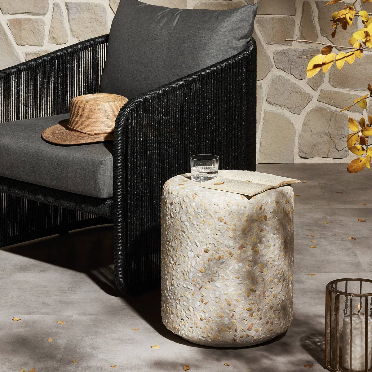 Orlan Outdoor End Table