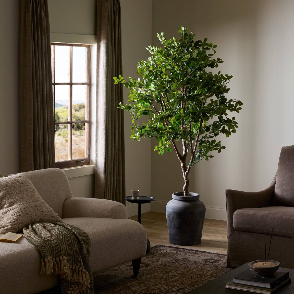 Faux Aralia Tree