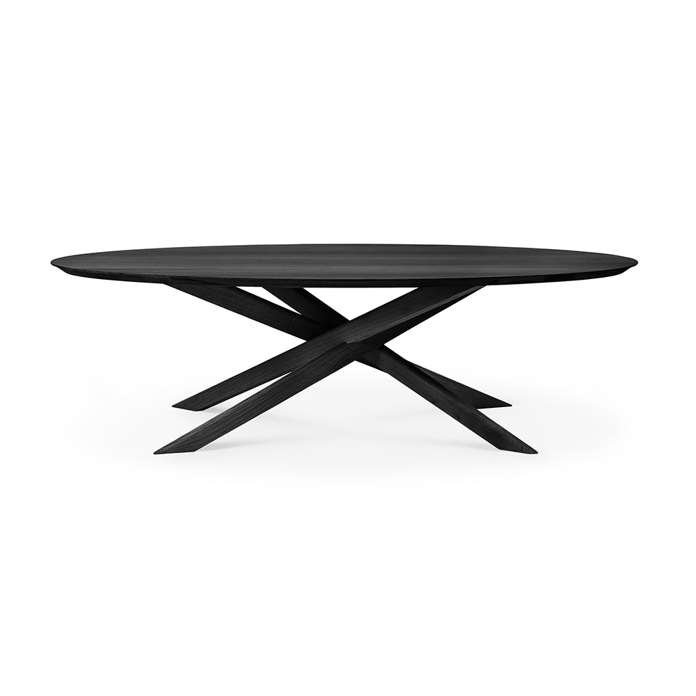 Ethnicraft Furniture Mikado Oval Dining Table