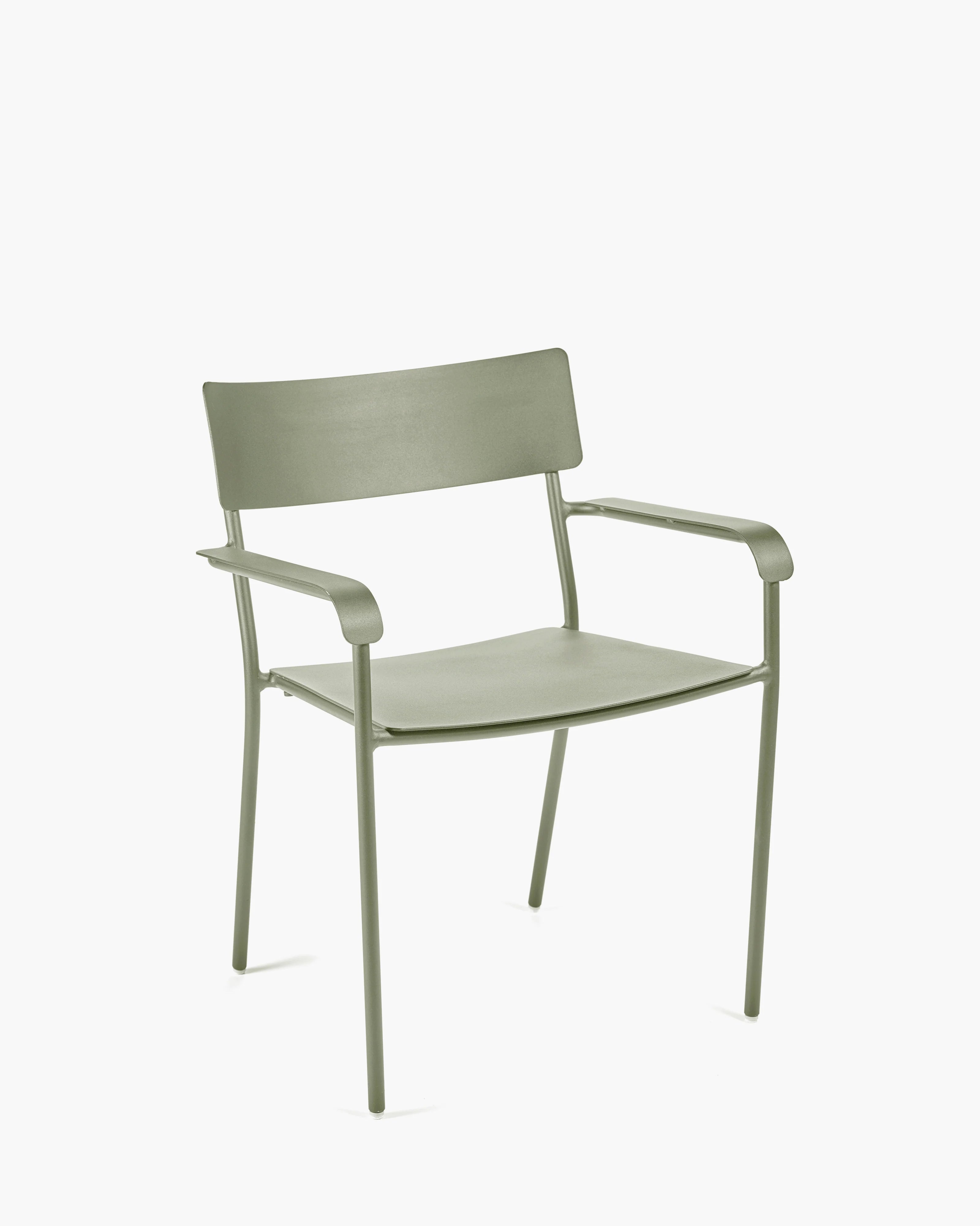 August Aluminum Armchair