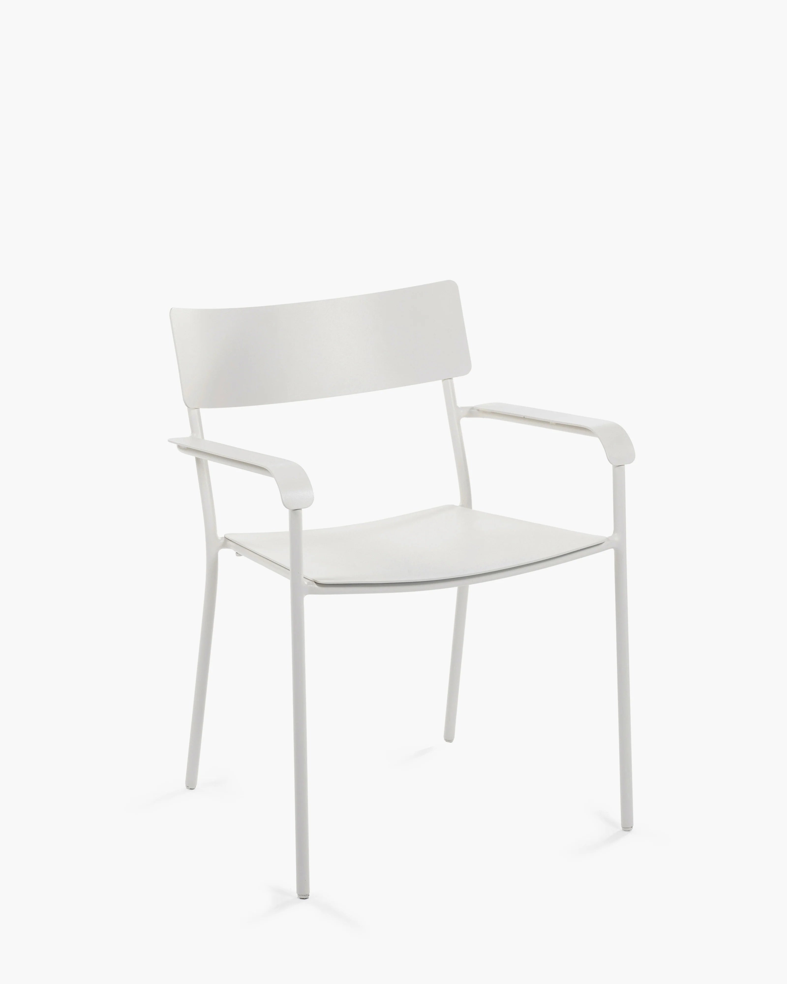 August Aluminum Armchair