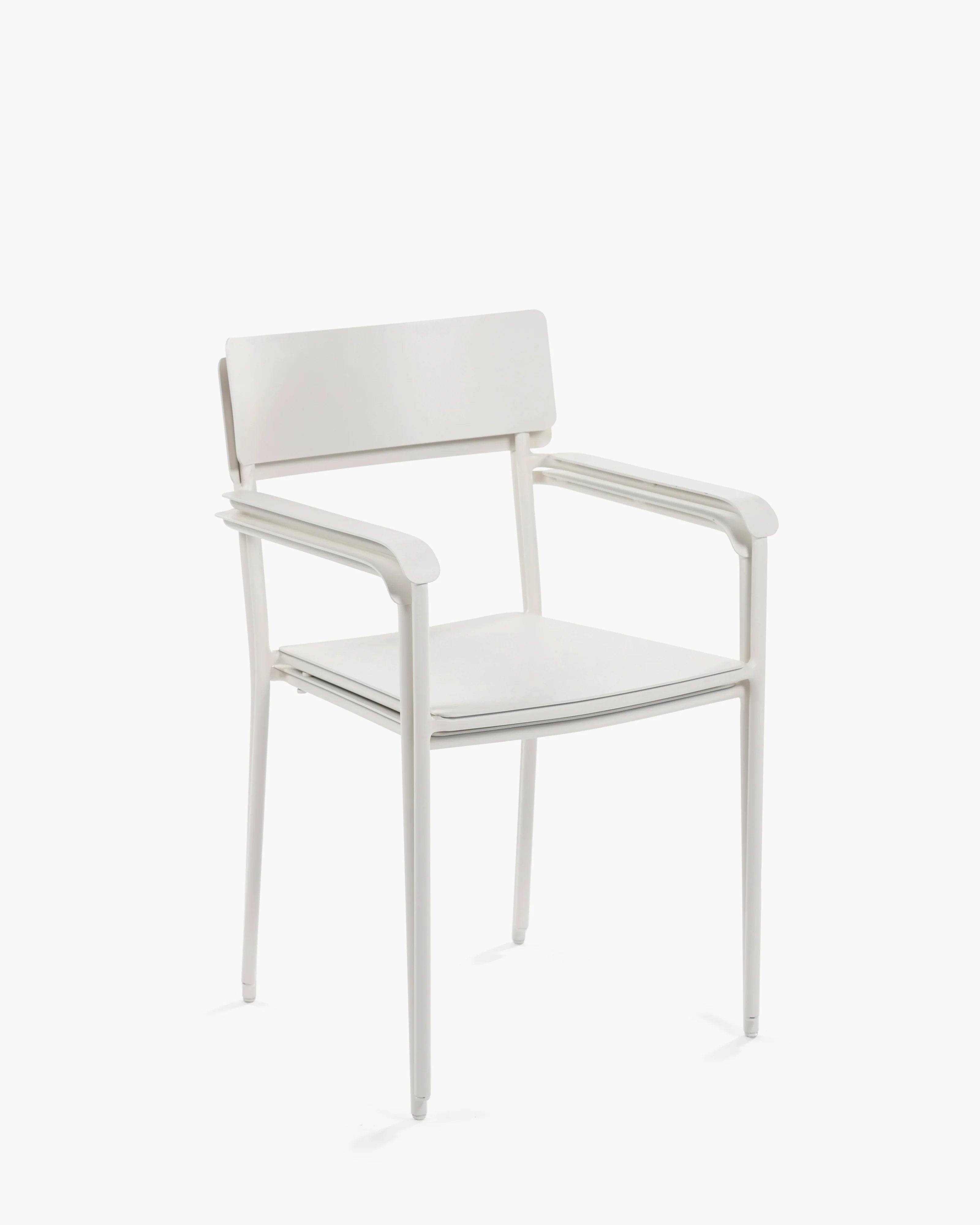 August Aluminum Armchair