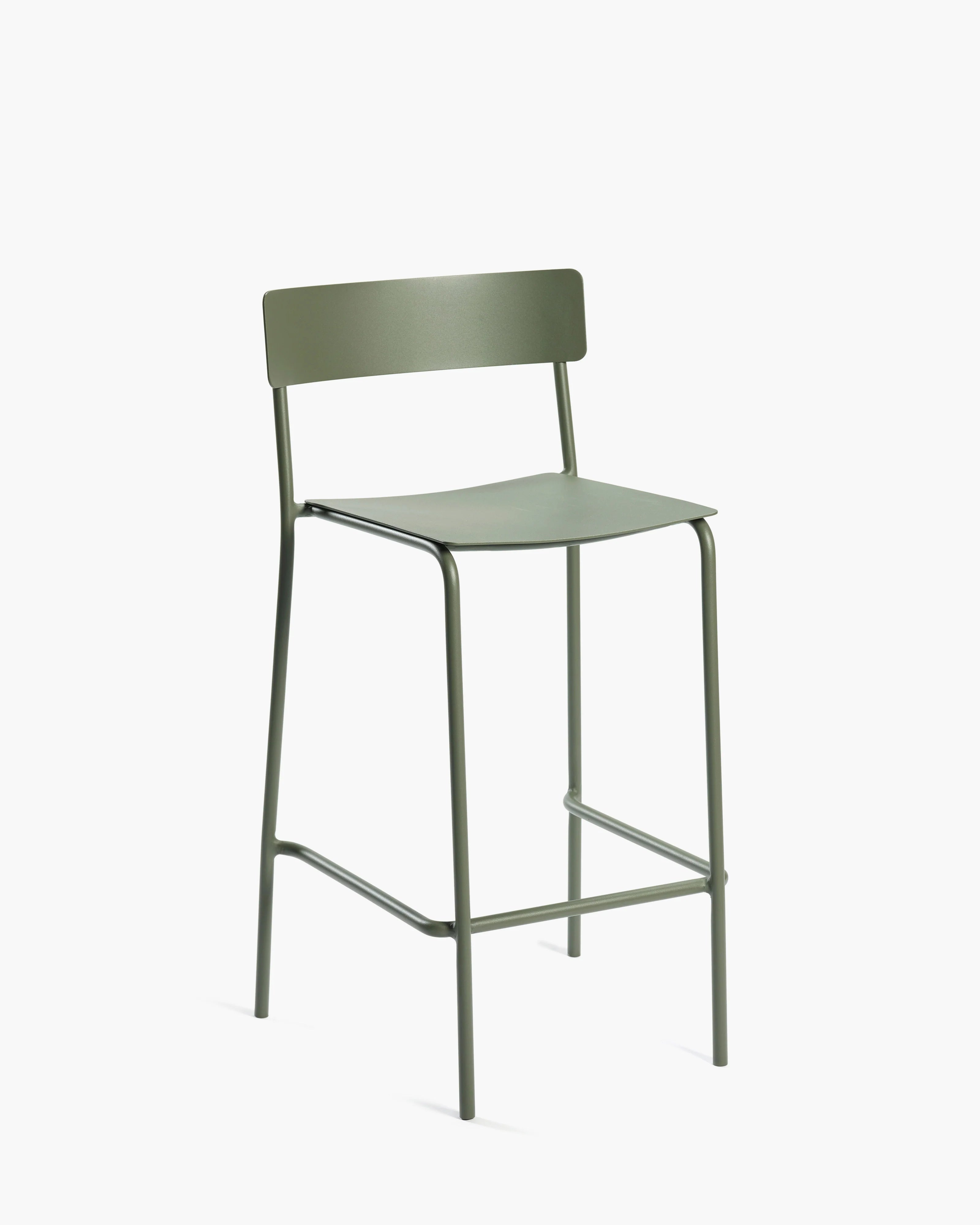 August Aluminum Bar Stool