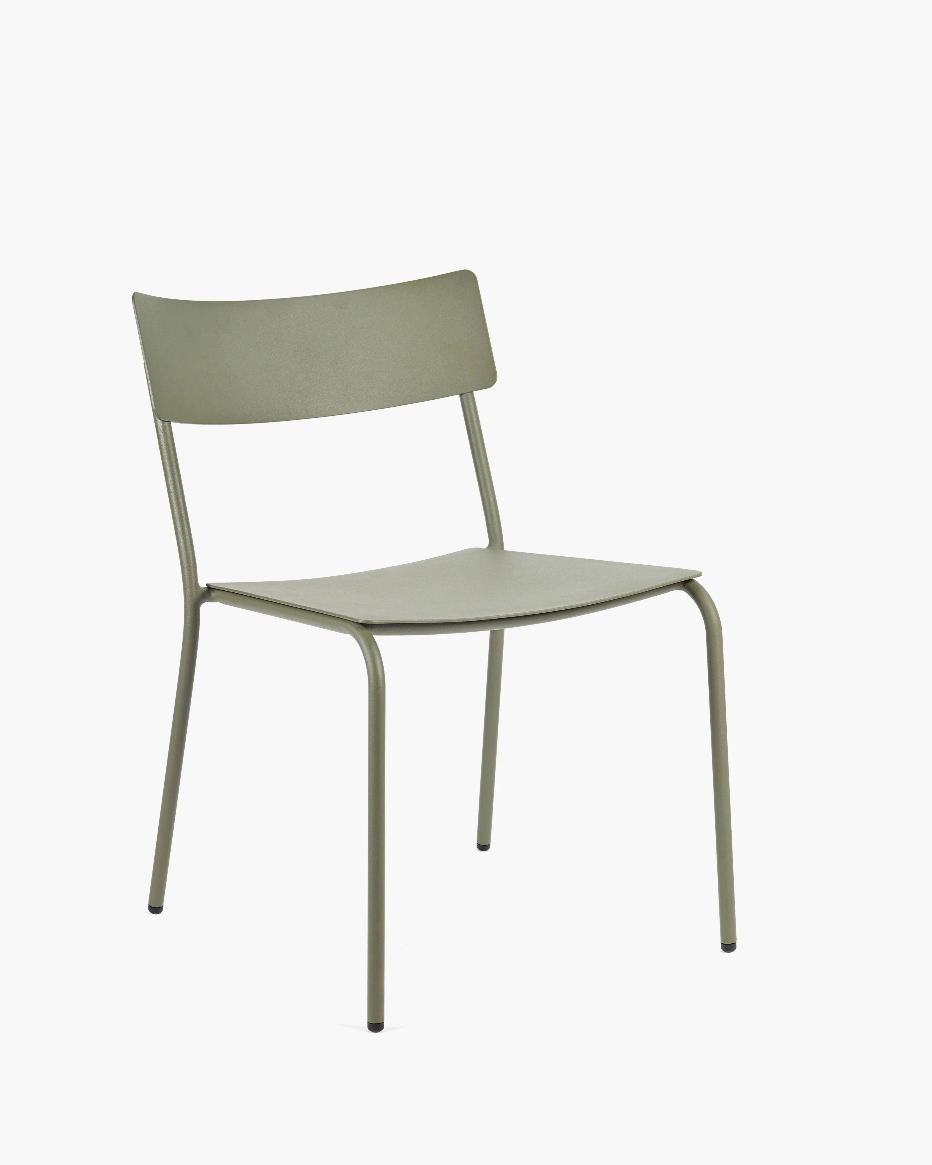 August Aluminum Chair Without Armrests