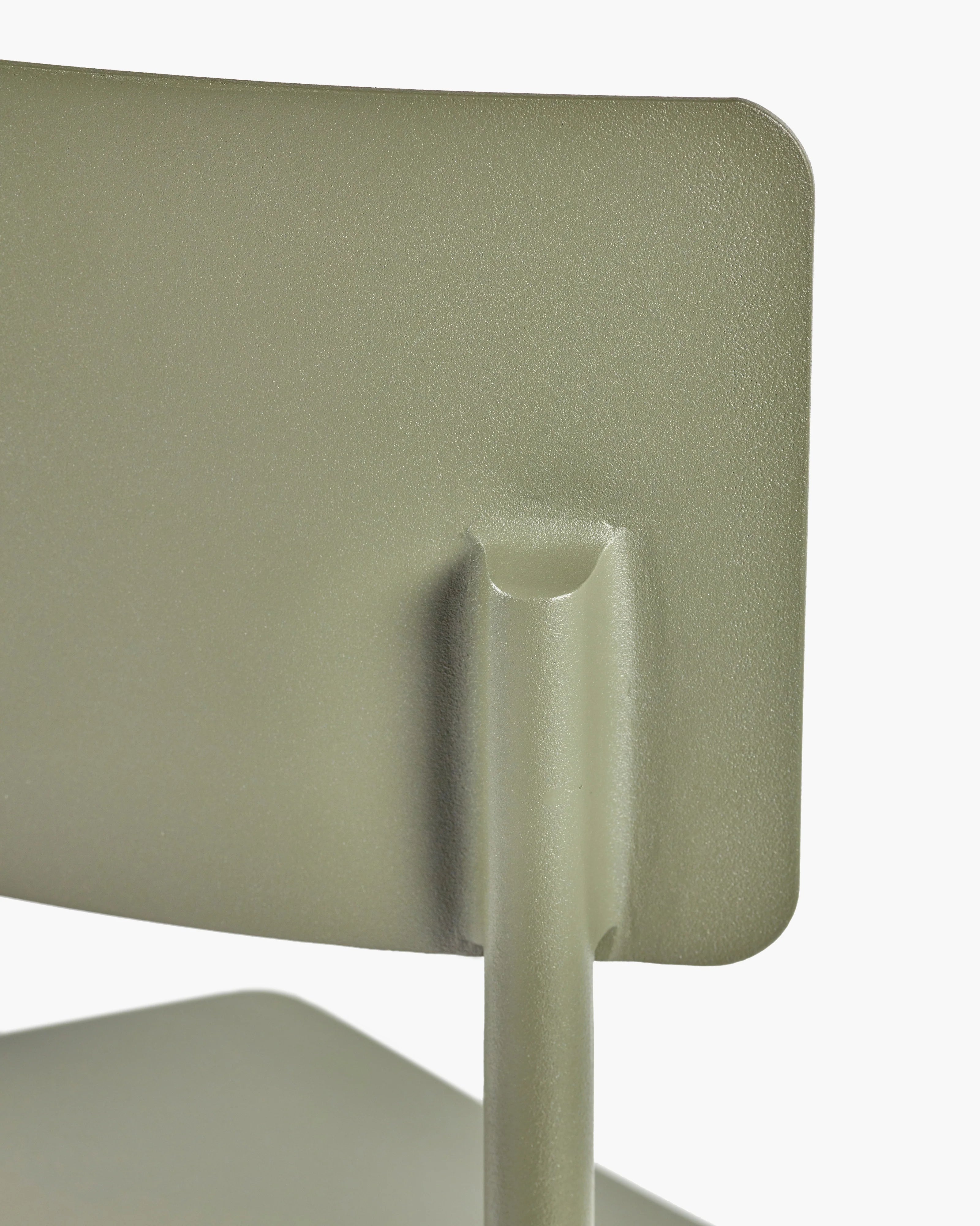 August Aluminum Chair Without Armrests