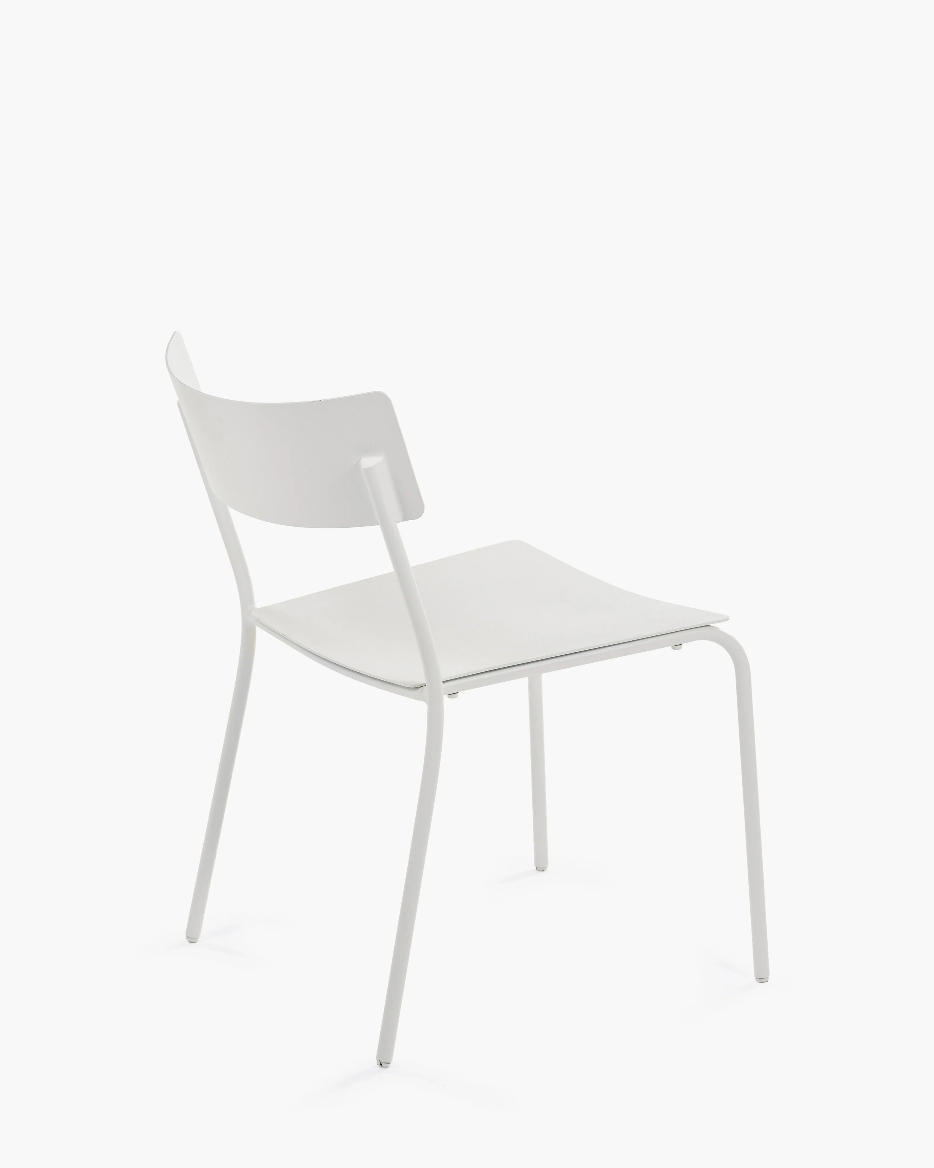 August Aluminum Chair Without Armrests