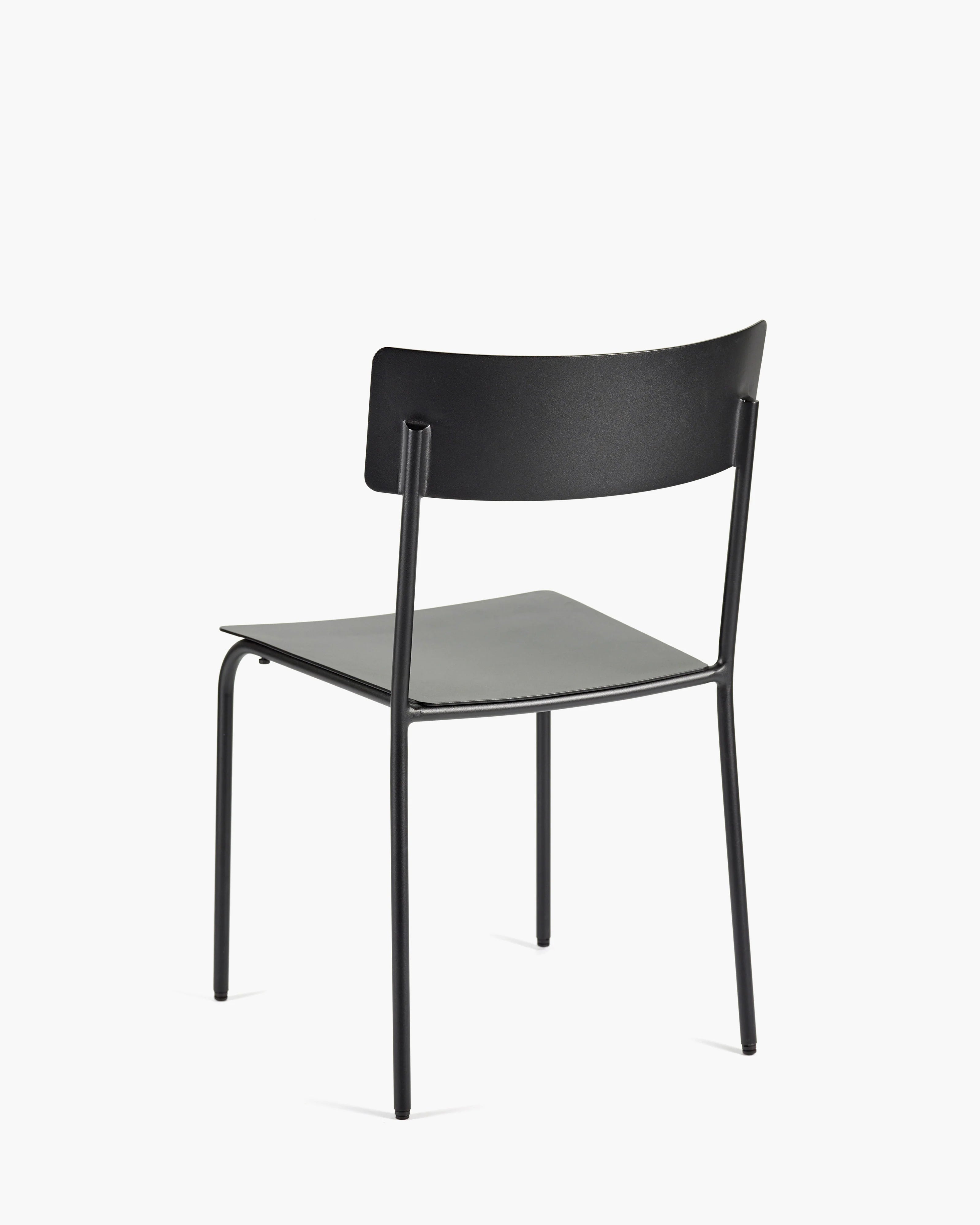 August Aluminum Chair Without Armrests