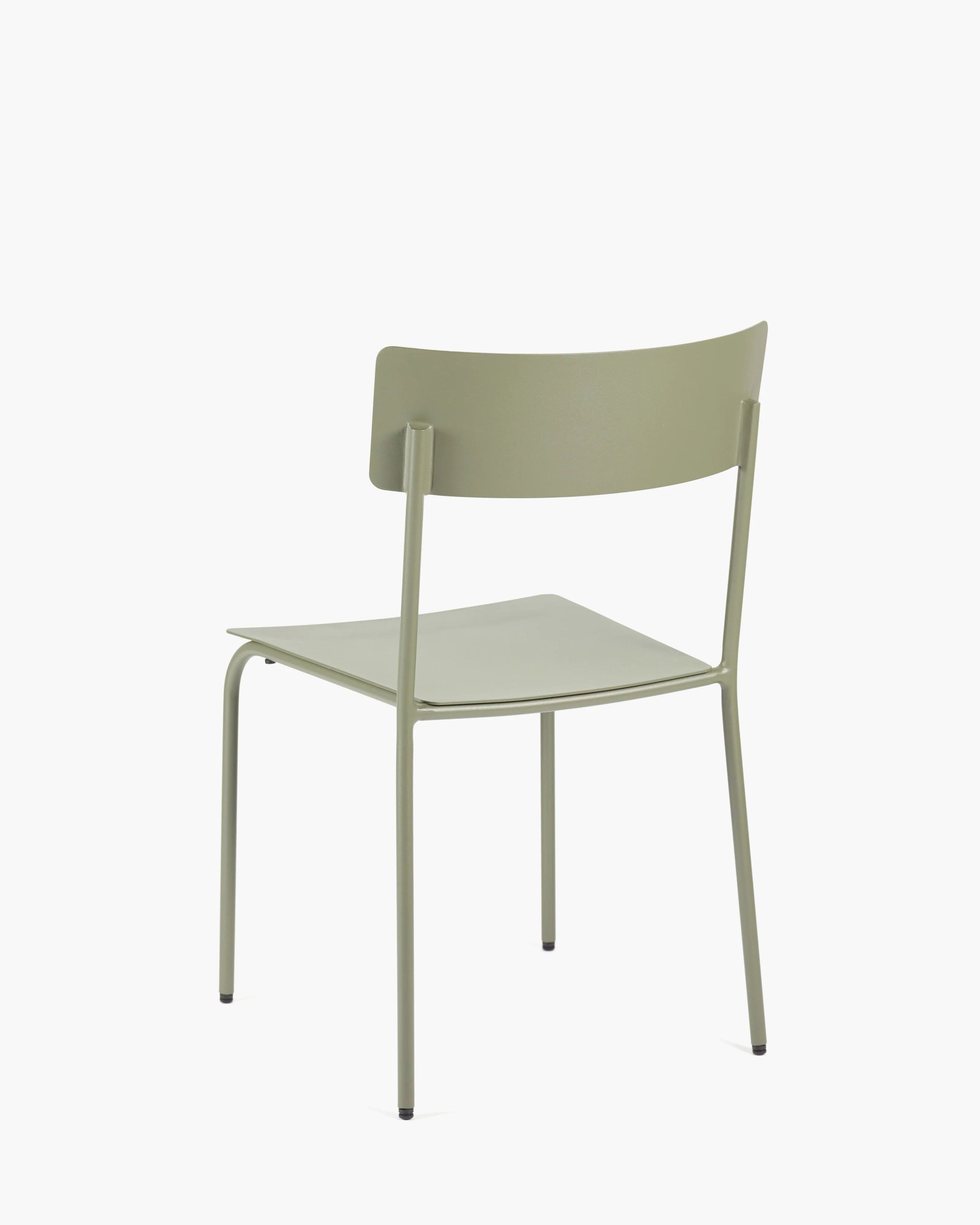 August Aluminum Chair Without Armrests