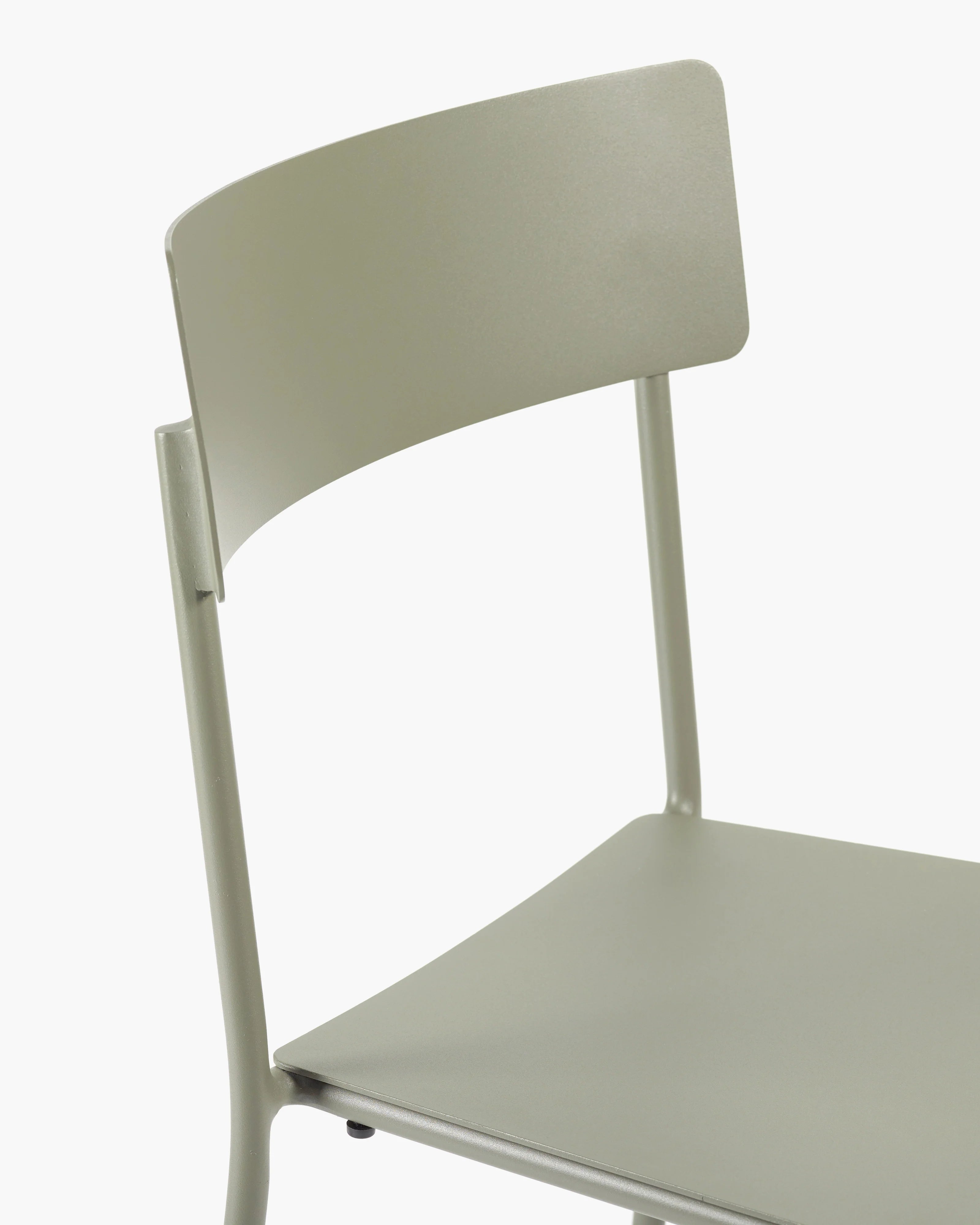 August Aluminum Chair Without Armrests