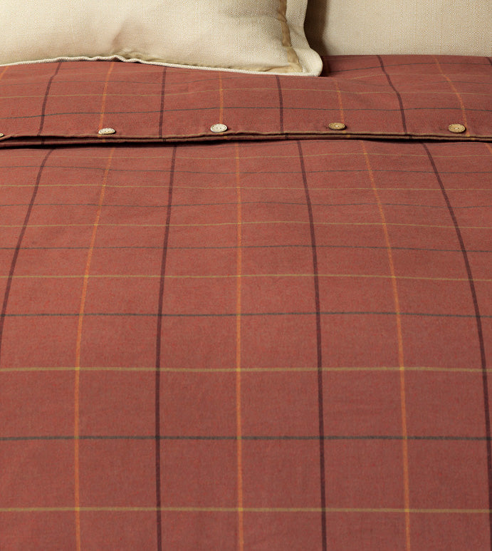 Duvet Cover and Button-tufted / hand -tacked comforter