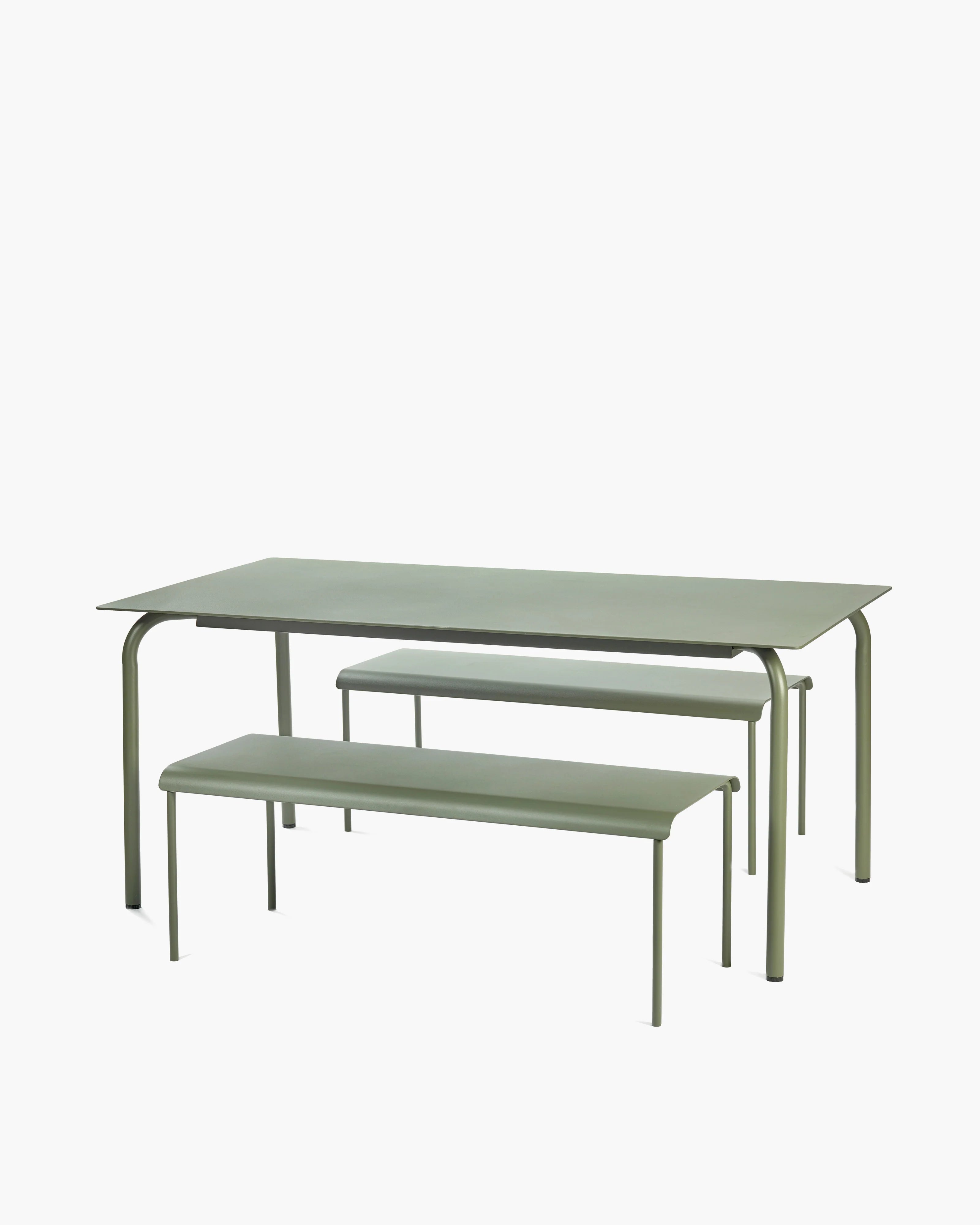 August Aluminum Dining Table