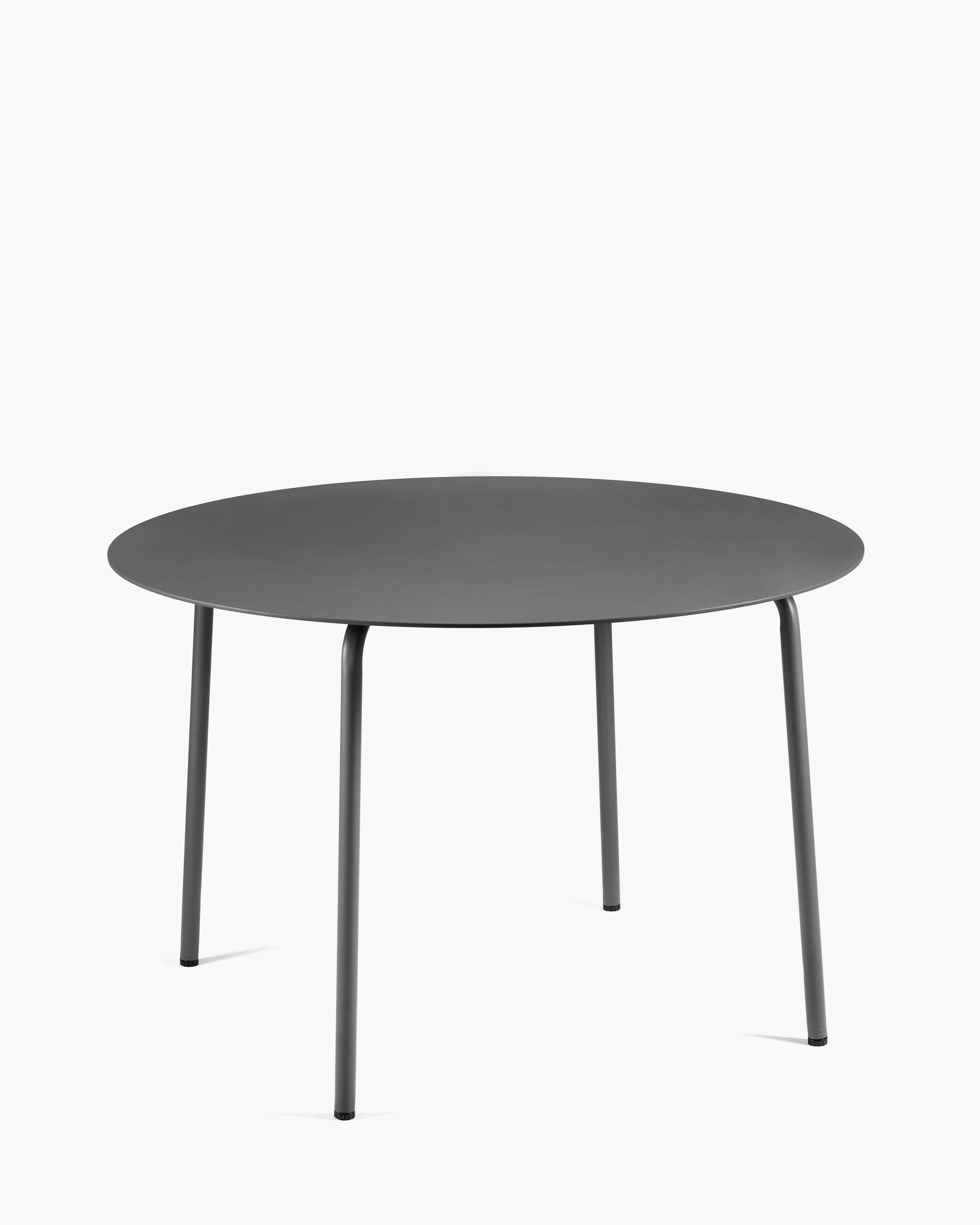 August Aluminum Round Dining Table