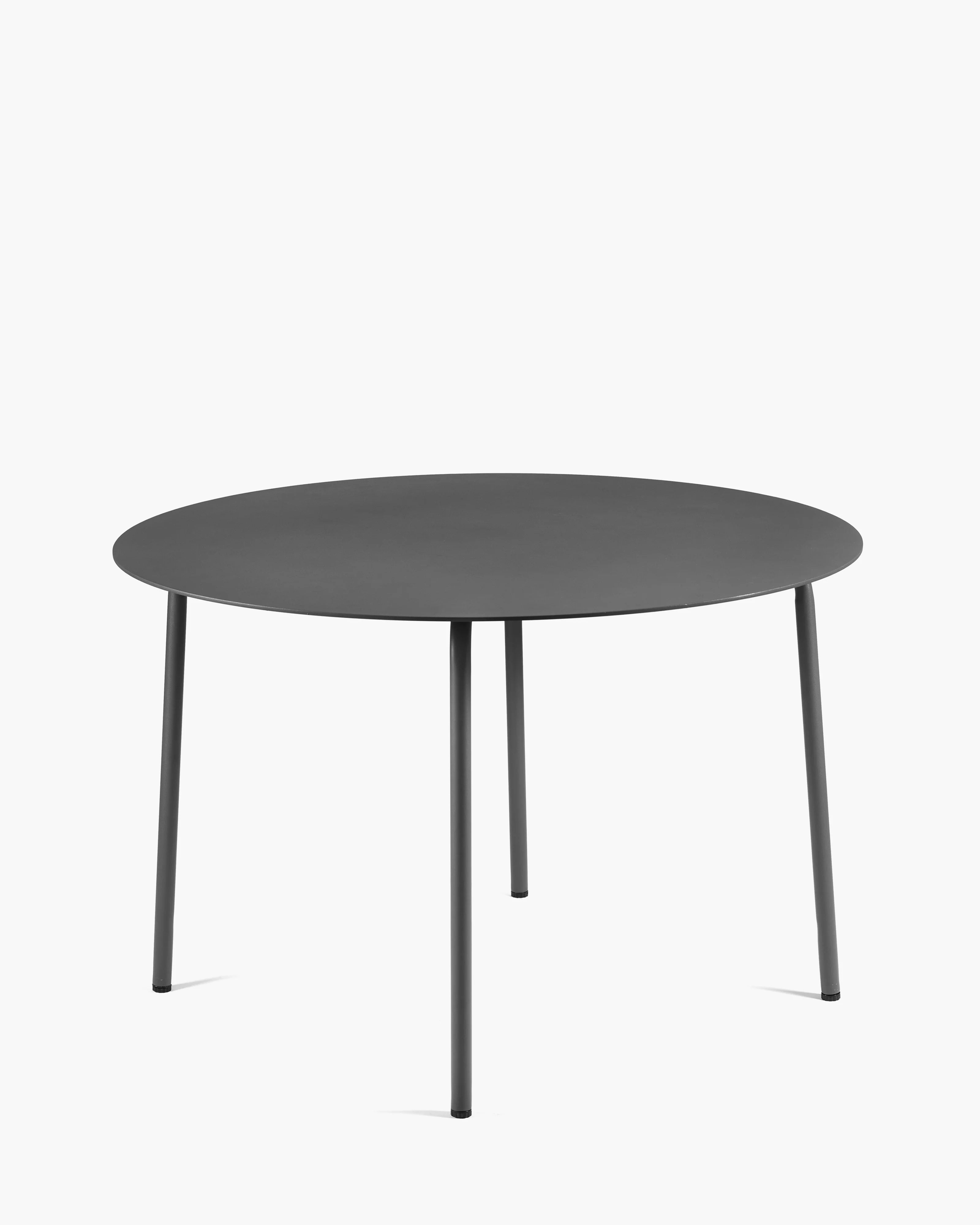 August Aluminum Round Dining Table