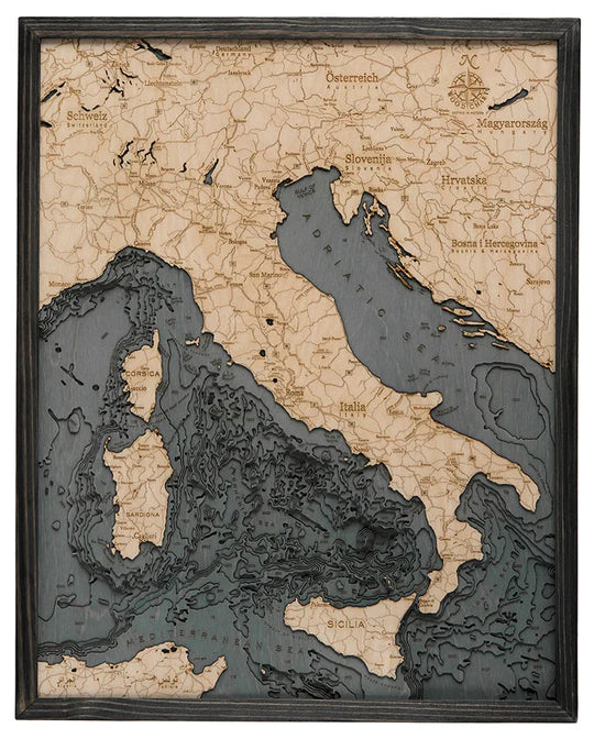 Italy Wood Chart