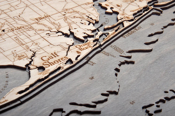 Western Panhandle of Florida Wood Chart