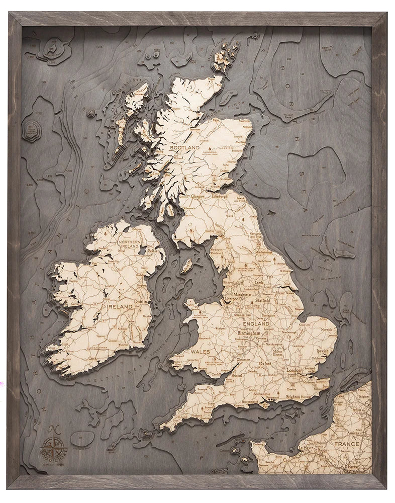United Kingdom Wood Chart