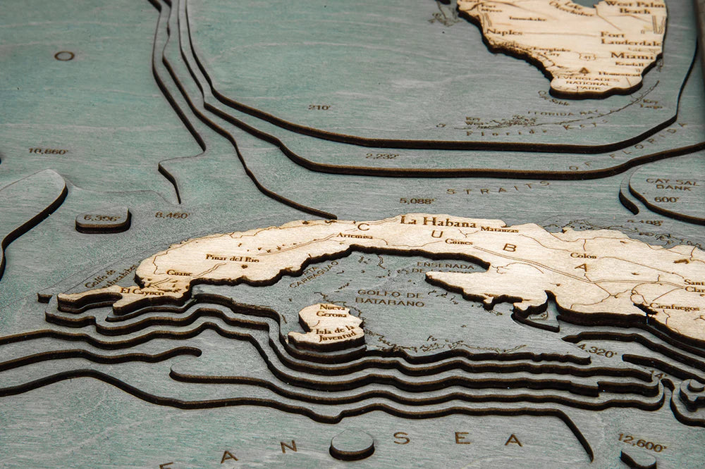 Gulf of Mexico Wood Chart